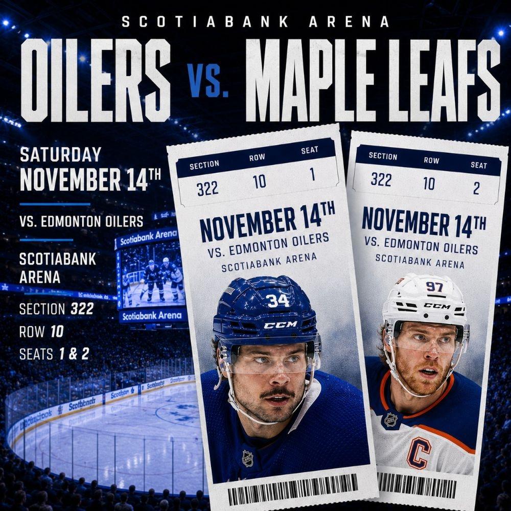 $5 OILERS VS. MAPLE LEAFS