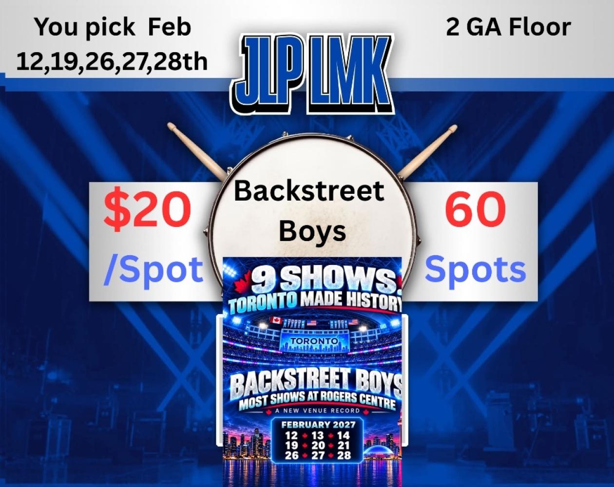 Backstreet Boys GA pair