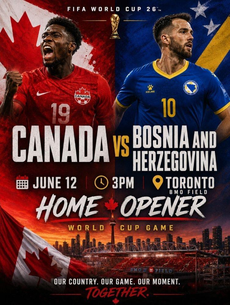World Cup - Canada vs Bosnia