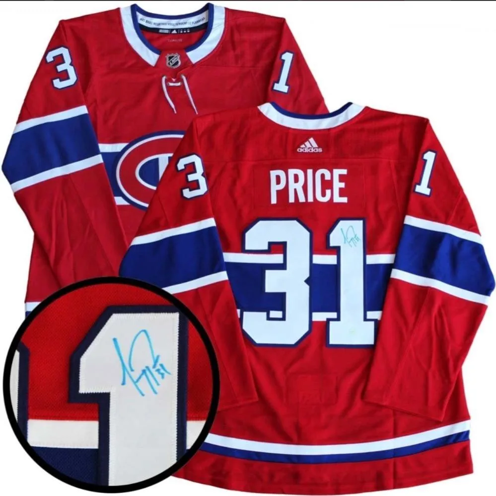 Carey Price Signed Adidas Pro 