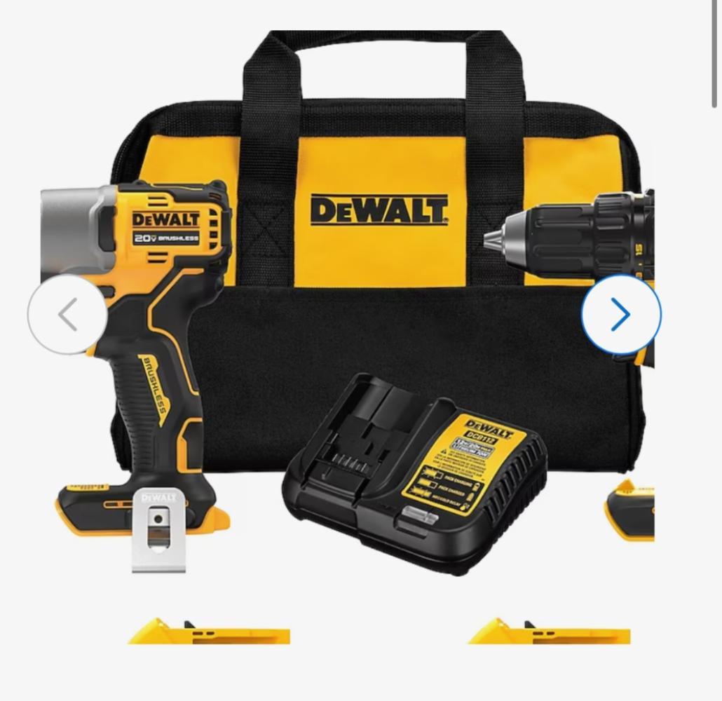 Dewalt 2 Power Tool Set