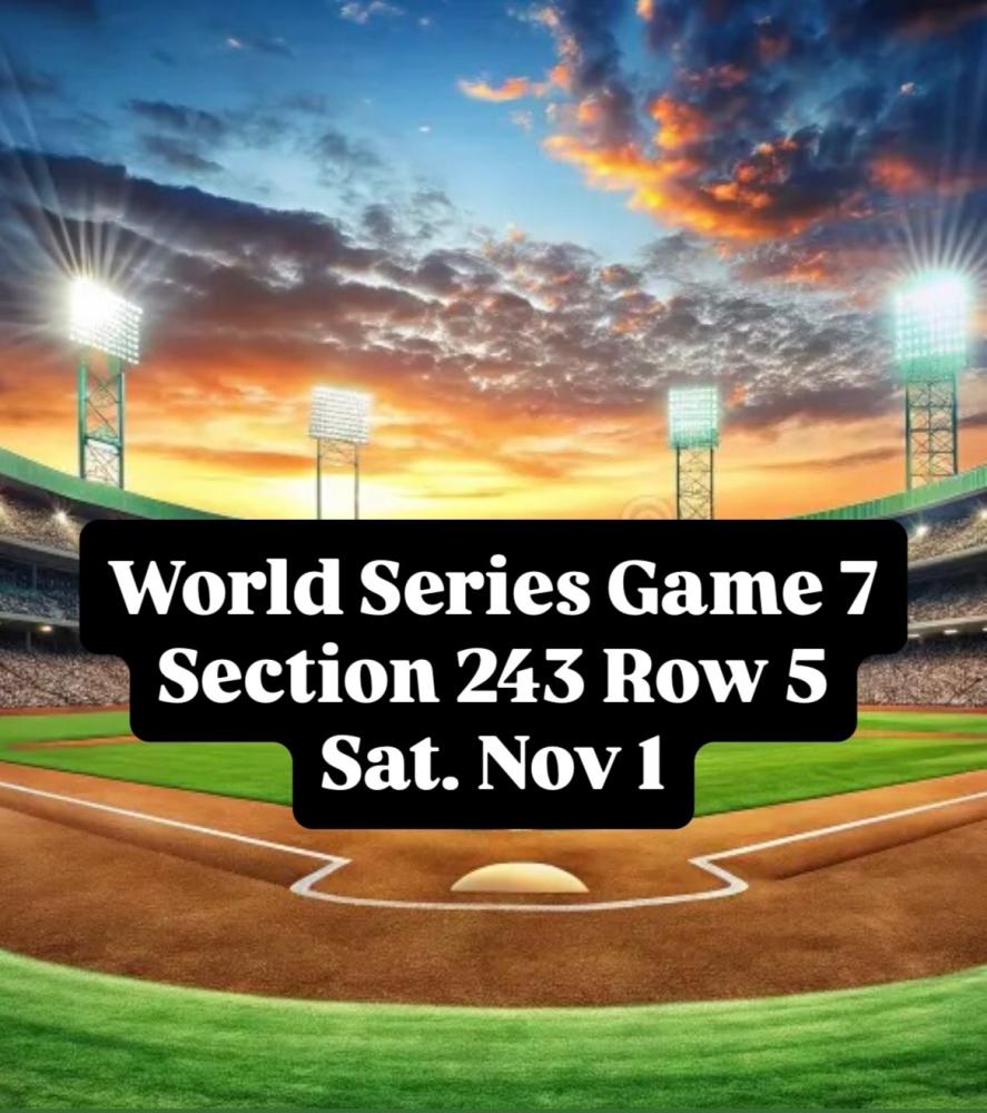 Game 7 World Series