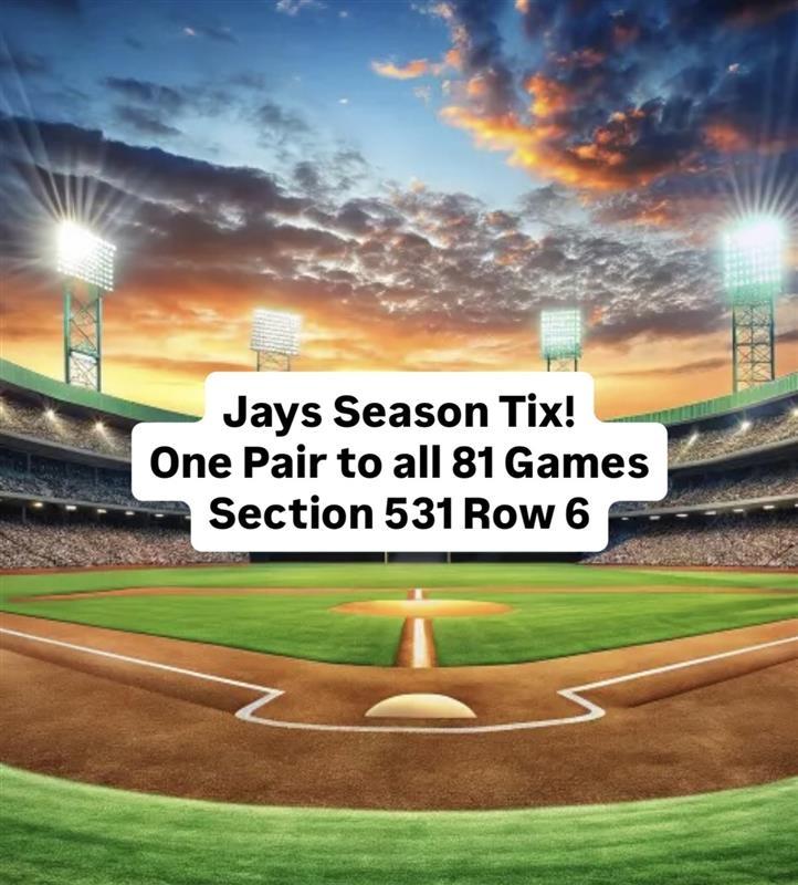 JAYS SEASON TICKETS