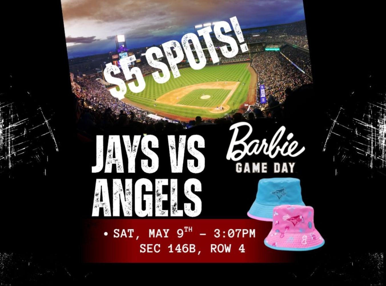 Jays v Angels - Barbie Day!