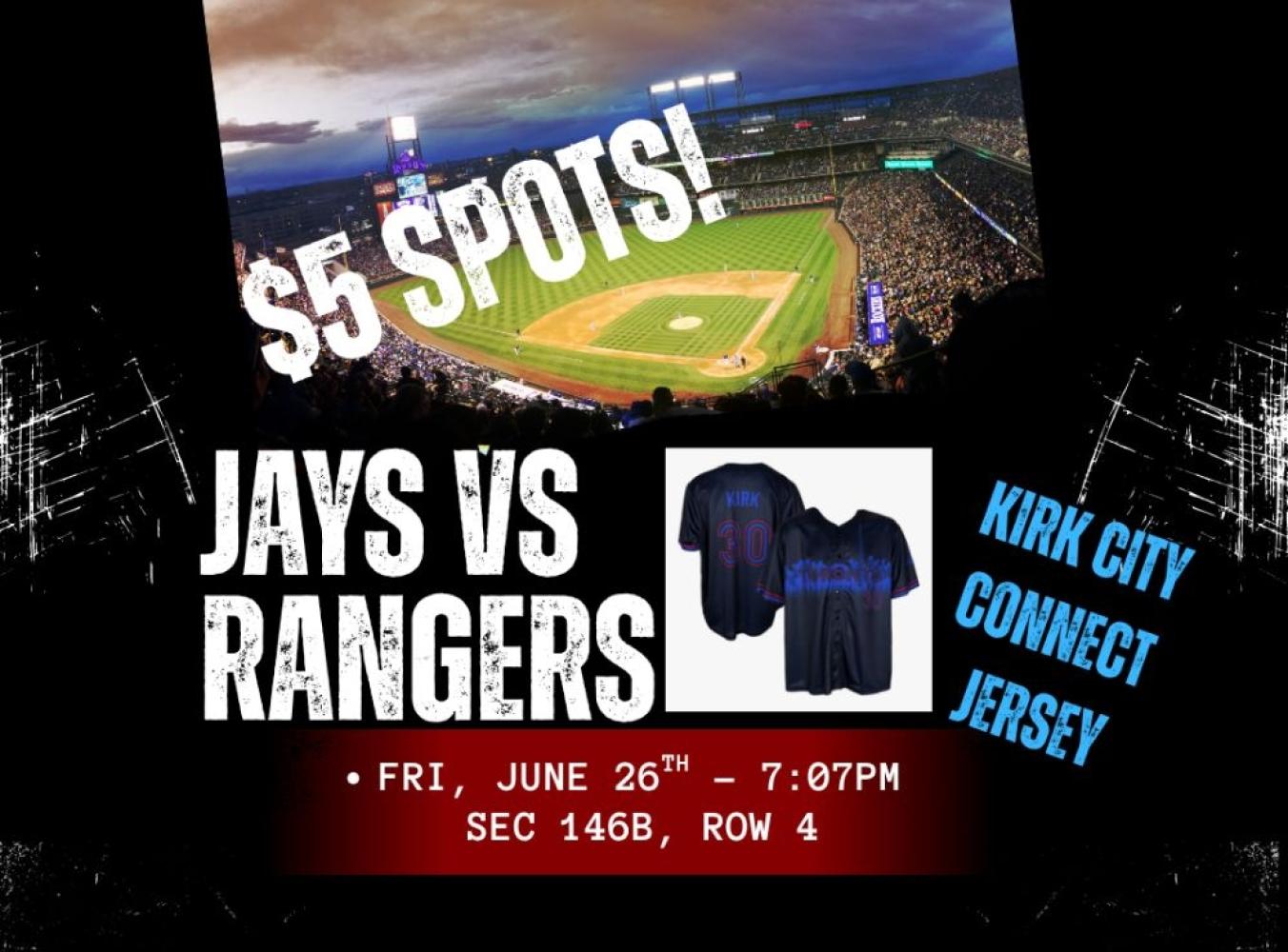 Jays Vs. Rangers