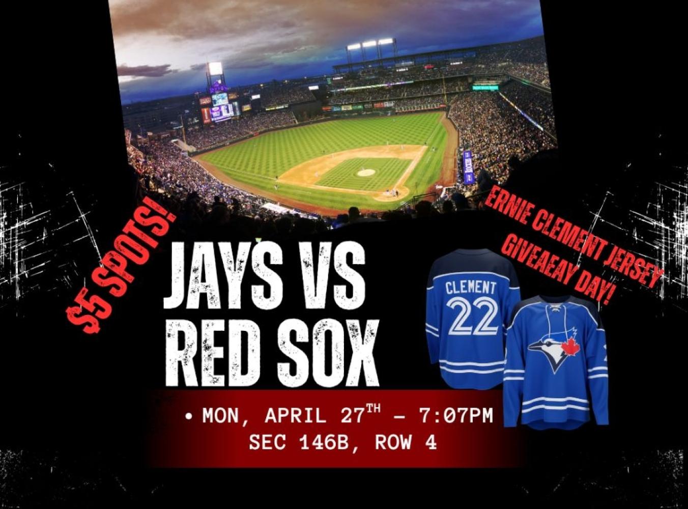 JAYS VS RED SOX