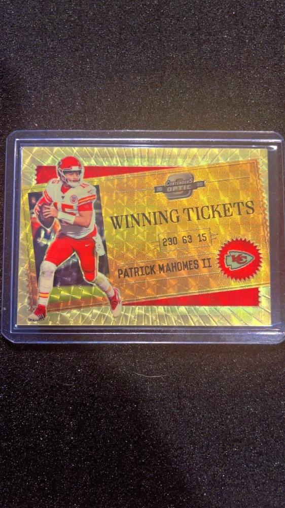 Mahomes Winning Ticket 1/1