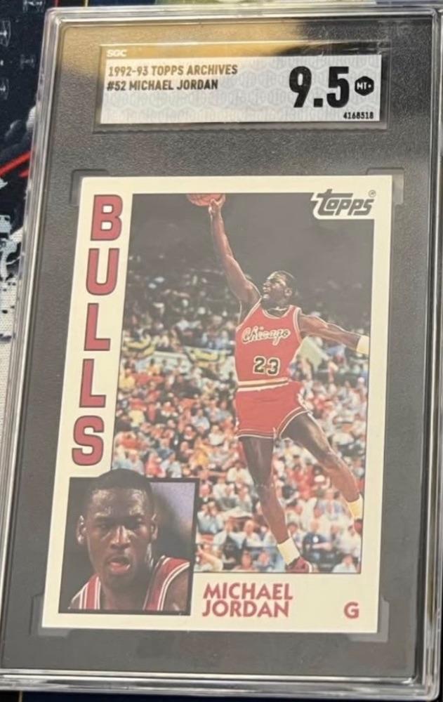 Michael Jordan Graded Card