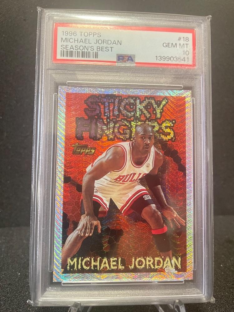 Michael Jordan Sticky Fingers 