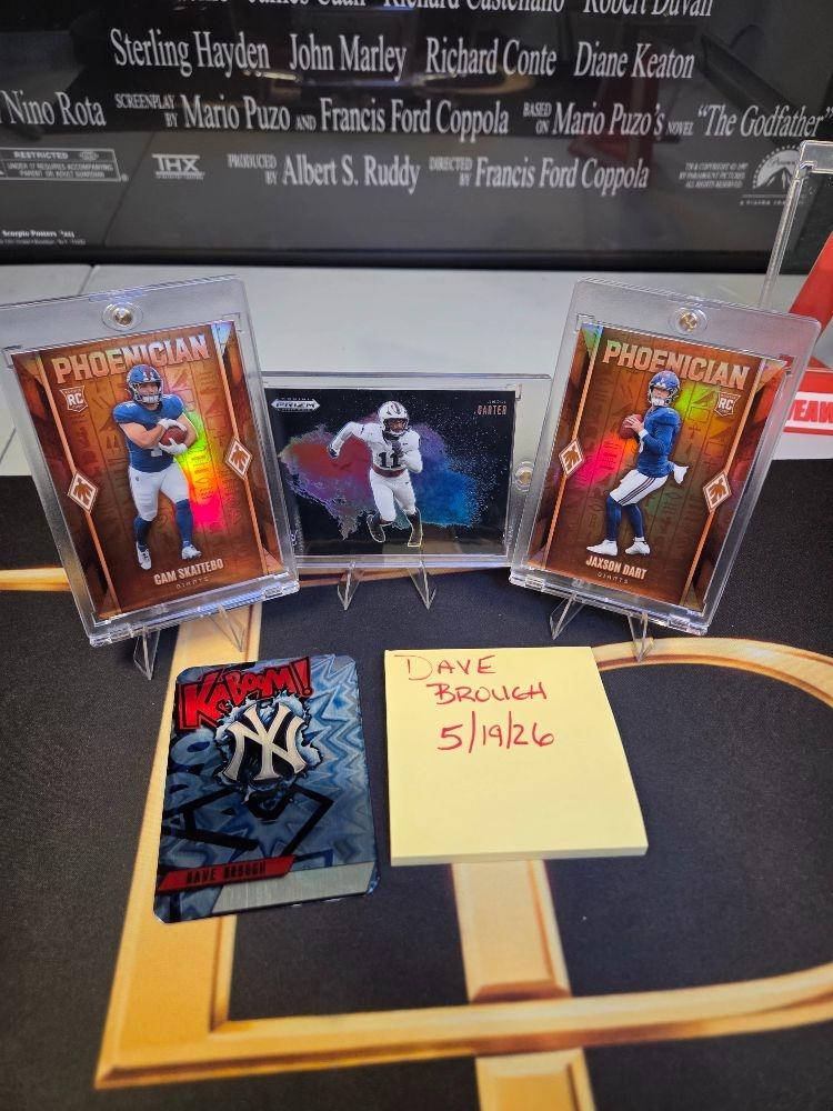 NY GIANTS CASE HITS