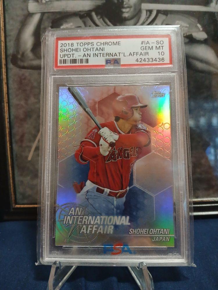 Ohtani Topps Chrome Rookie