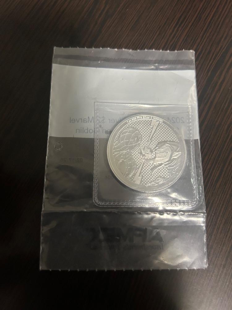 One Troy Ounce Silver Marvel