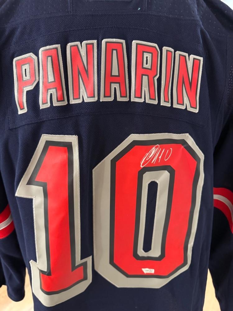 Panarin signed jersey