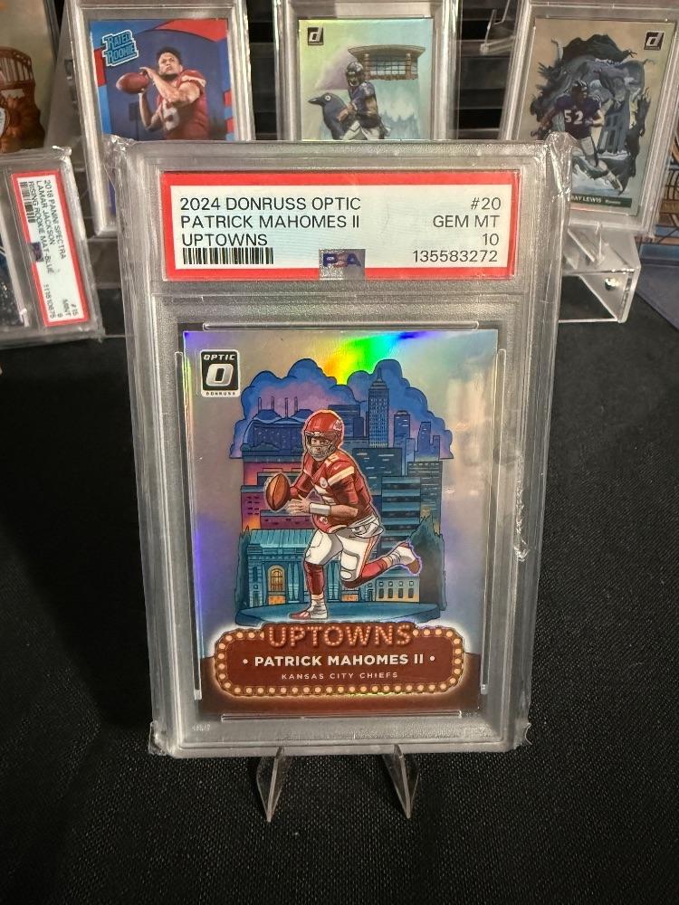 Patrick Mahomes Uptowns PSA 10