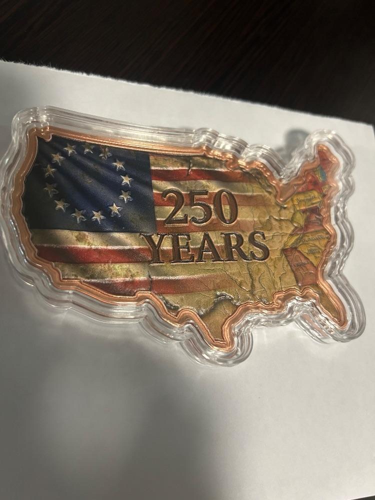 Ten Ounce Copper 13 Colonies