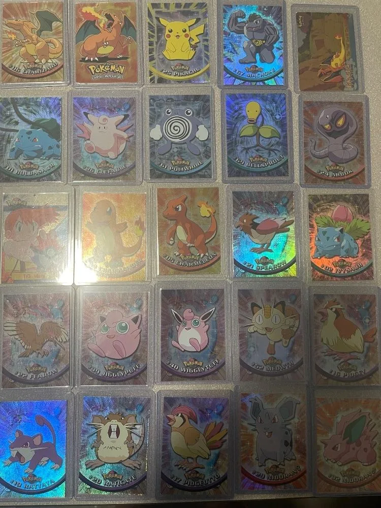Topps Pokemon 25 Card Foil Lot