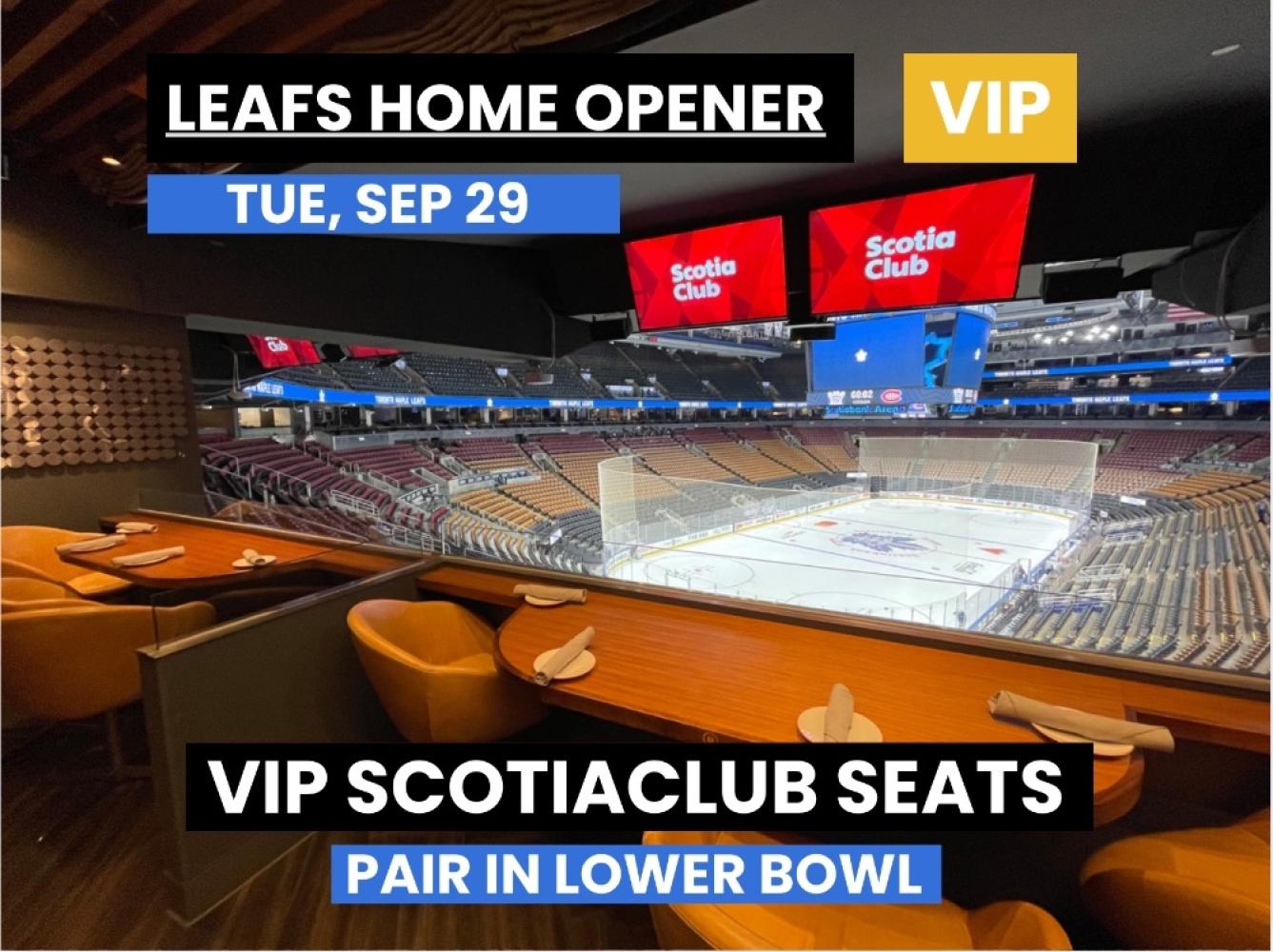 VIP LEAFS OPENER CLUB PAIR
