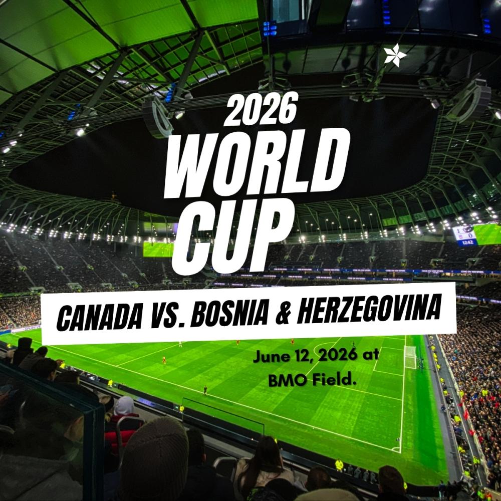 World Cup Tickets - CANADA vs. BOSNIA & HERZEGOVINA